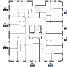 Квартира 60,6 м², 2-комнатная - изображение 2