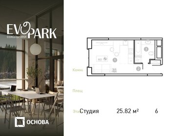 Квартира 25,8 м², студия - изображение 1