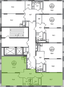 Квартира 67 м², 2-комнатная - изображение 2