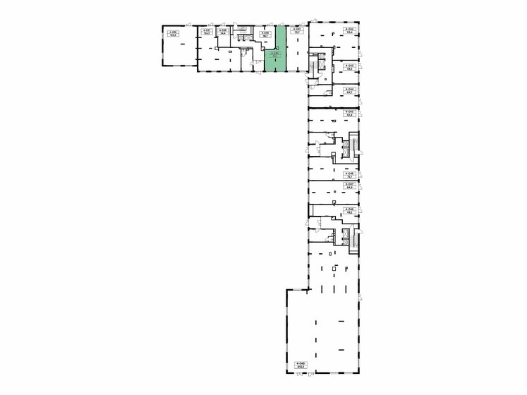 62,1 м², торговое помещение 16 851 456 ₽ - изображение 1