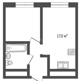 Квартира 34 м², 2-комнатная - изображение 1