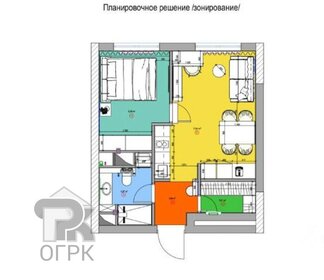 Квартира 38,8 м², 1-комнатная - изображение 1