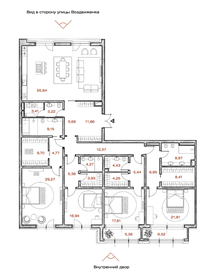 Квартира 259,9 м², 4-комнатная - изображение 1