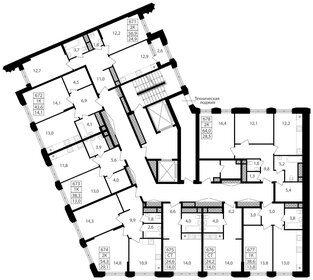 Квартира 64 м², 2-комнатные - изображение 2