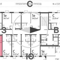 Квартира 36,6 м², 1-комнатная - изображение 2