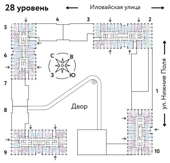 80 м², 3-комнатная квартира 25 500 000 ₽ - изображение 74