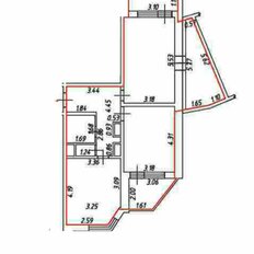 Квартира 67,4 м², 2-комнатная - изображение 3