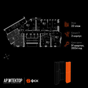 Квартира 76,9 м², 3-комнатная - изображение 2