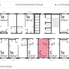 Квартира 21,9 м², студия - изображение 2