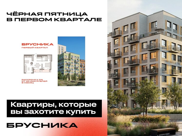 74 м², 2-комнатная квартира 11 300 000 ₽ - изображение 92