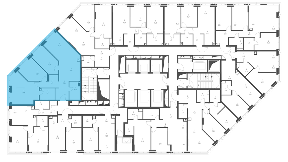 116 м², 4-комнатная квартира 34 350 000 ₽ - изображение 77