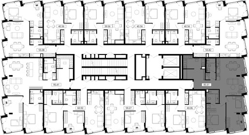 Квартира 90,2 м², 2-комнатная - изображение 2