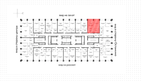 Квартира 43,7 м², 1-комнатная - изображение 3