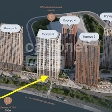 Квартира 37,2 м², 1-комнатная - изображение 3