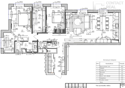 Квартира 130,6 м², 3-комнатная - изображение 1