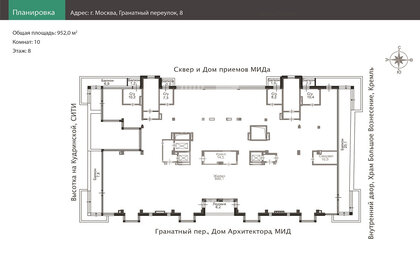 Квартира 952 м², 10-комнатные - изображение 5