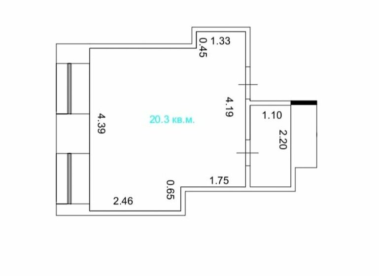 16 м², квартира-студия 8 890 000 ₽ - изображение 65