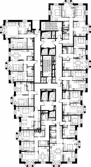 32 м², 1-комнатная квартира 10 500 000 ₽ - изображение 131