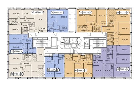 Квартира 115,7 м², 3-комнатная - изображение 2