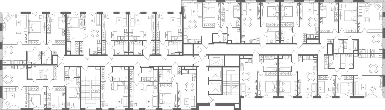 58 м², квартира-студия 24 700 000 ₽ - изображение 73