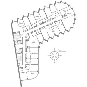 Квартира 70,6 м², 2-комнатные - изображение 2