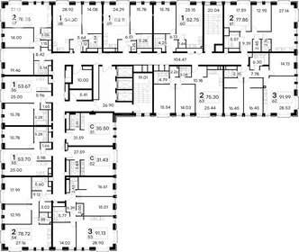 Квартира 52,8 м², 1-комнатные - изображение 2