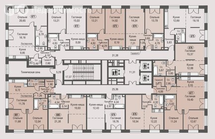 Квартира 61,1 м², 2-комнатная - изображение 2