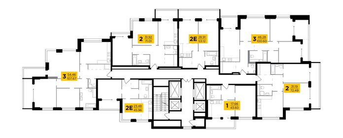 Квартира 86 м², 2-комнатная - изображение 1