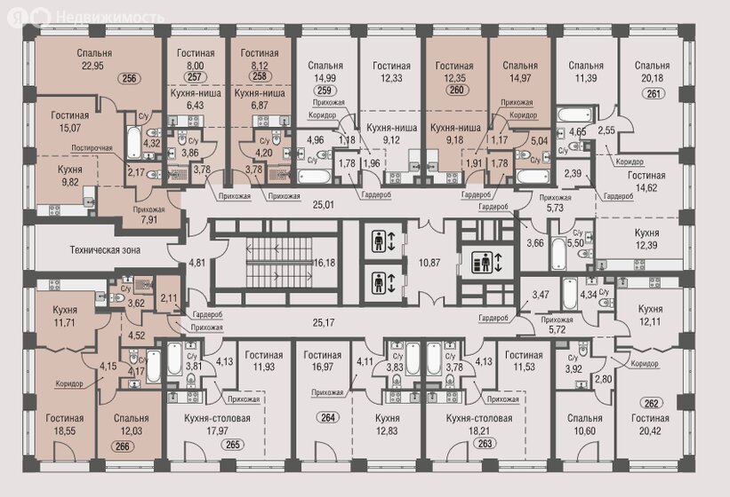 160 м², 3-комнатная квартира 137 936 000 ₽ - изображение 91