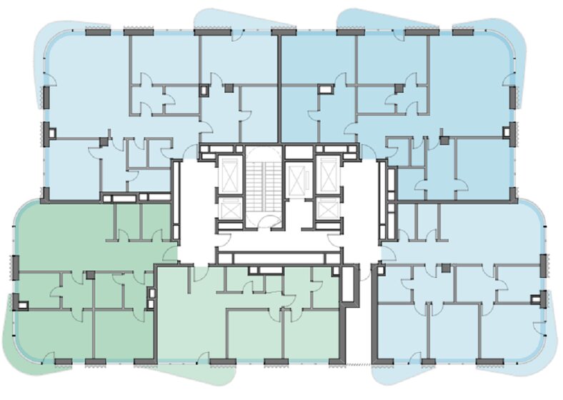 77 м², 2-комнатная квартира 98 365 696 ₽ - изображение 97