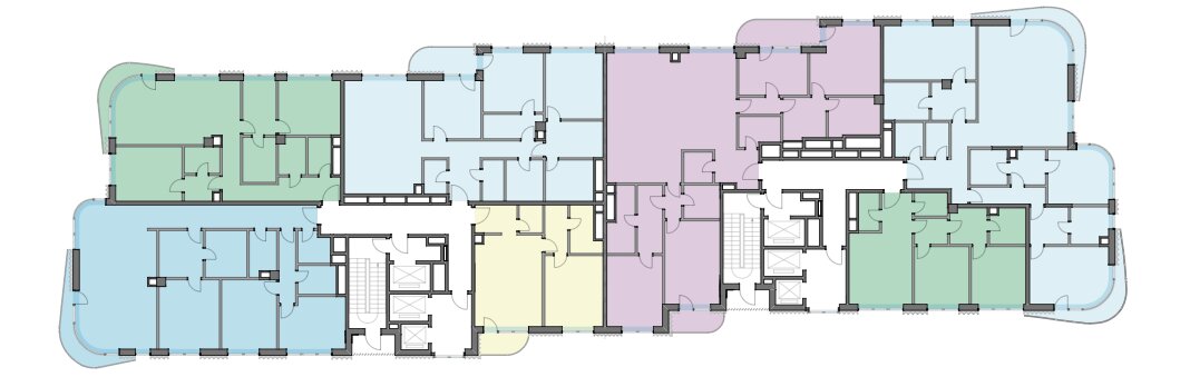 130,6 м², 3-комнатная квартира 274 260 000 ₽ - изображение 101