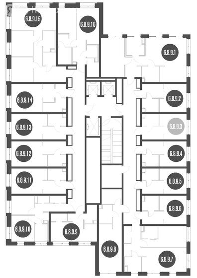 24,7 м², апартаменты-студия 9 007 242 ₽ - изображение 33