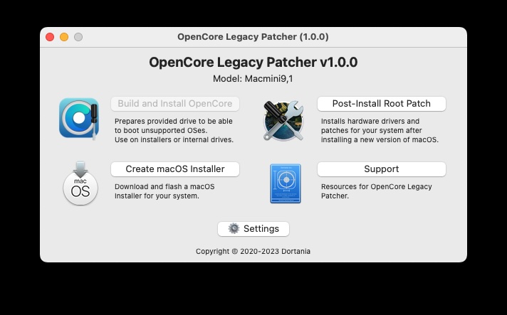 OpenCore Legacy Patcher Sonoma