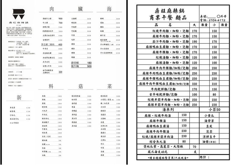 鼎旺麻辣鍋~被麻辣鍋耽誤的滷雞腳和鴨血豆腐 @Bernice的隨手筆記