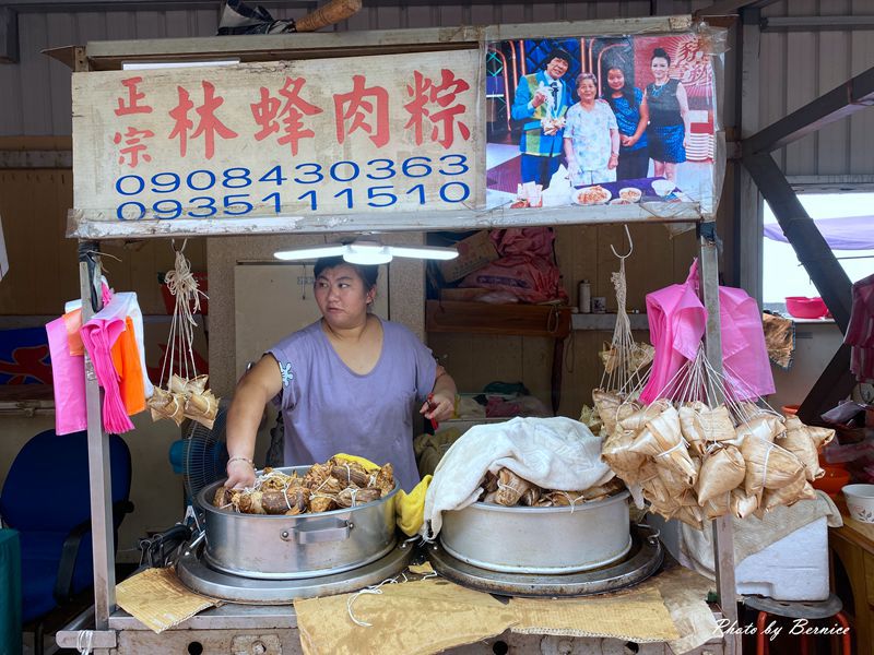 林蜂肉粽~阿嬤味道的肉粽 飄香半世紀就在十八王公廟 @Bernice的隨手筆記