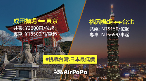 AirPoPo機場接送~挑戰單程最優惠價．增加專車接送家人出遊更便利 @Bernice的隨手筆記