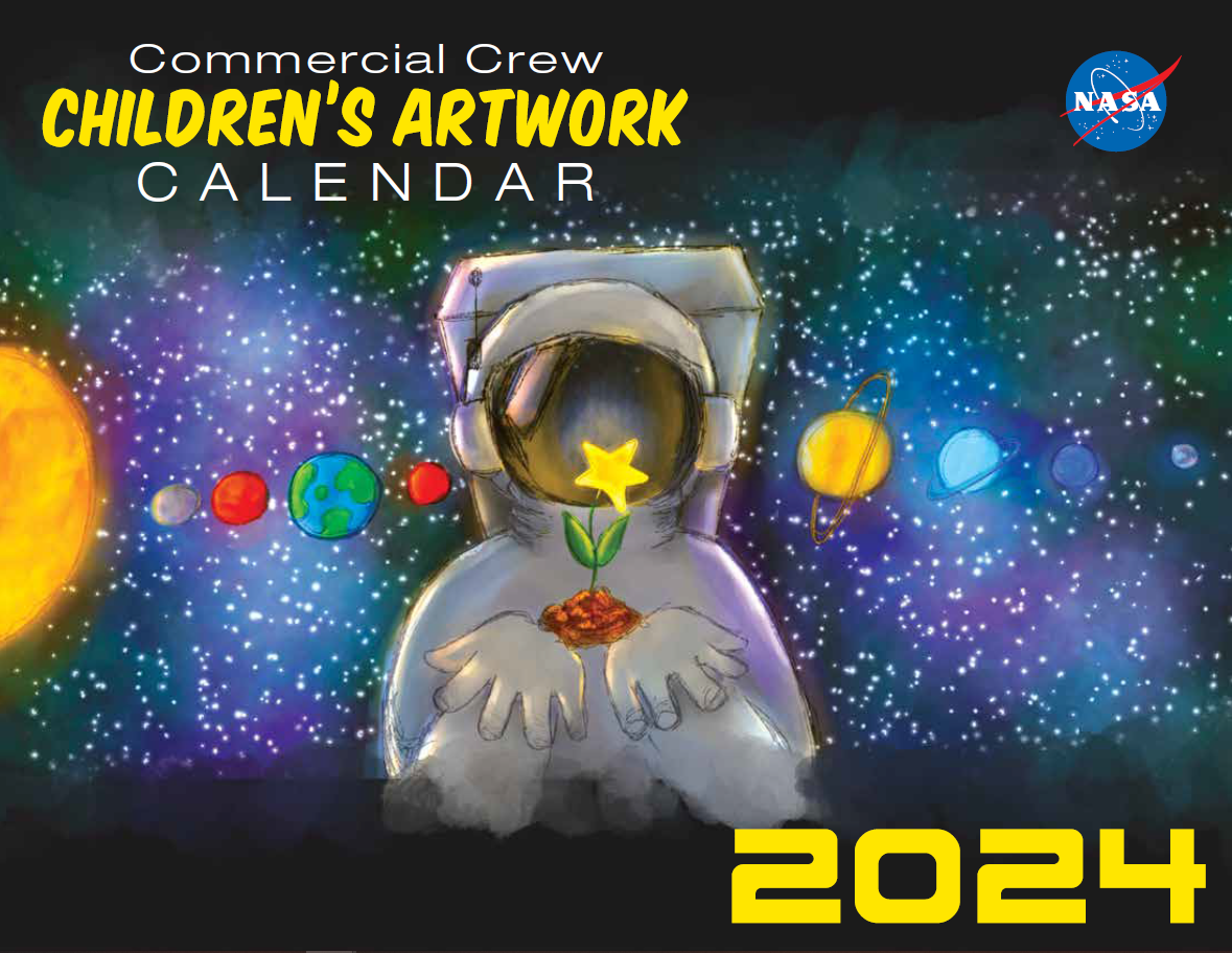 Cover of CCP's Children's Artwork Calendar 2024