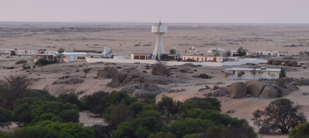 Gobabeb Research and Training Centre in Namibia. Credit: NASA/Jane Peterson