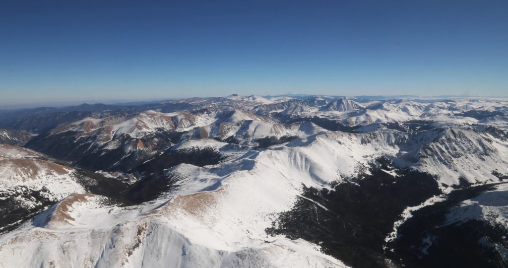 Grand Mesa in the Colorado Rockies is NASA and its partners' testbed for figuring out how much water content is in snow. Credit: NASA/ Joy Ng 