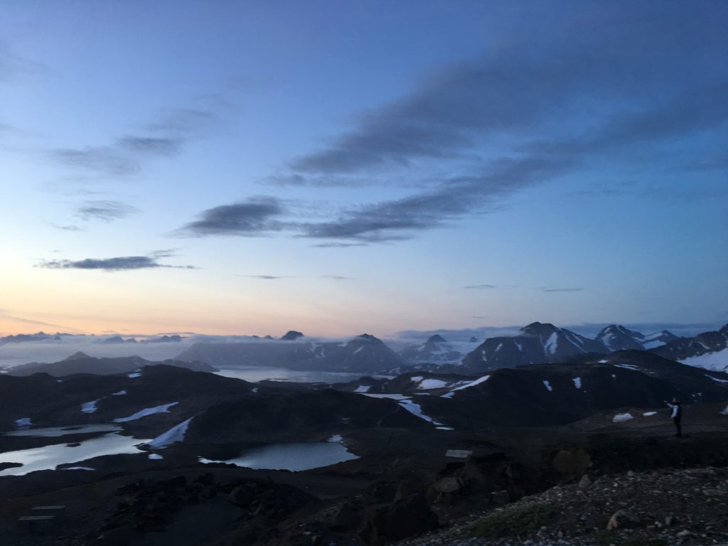 Sunset over Kulusuk, Greenland. Credit: NASA/JPL-Caltech