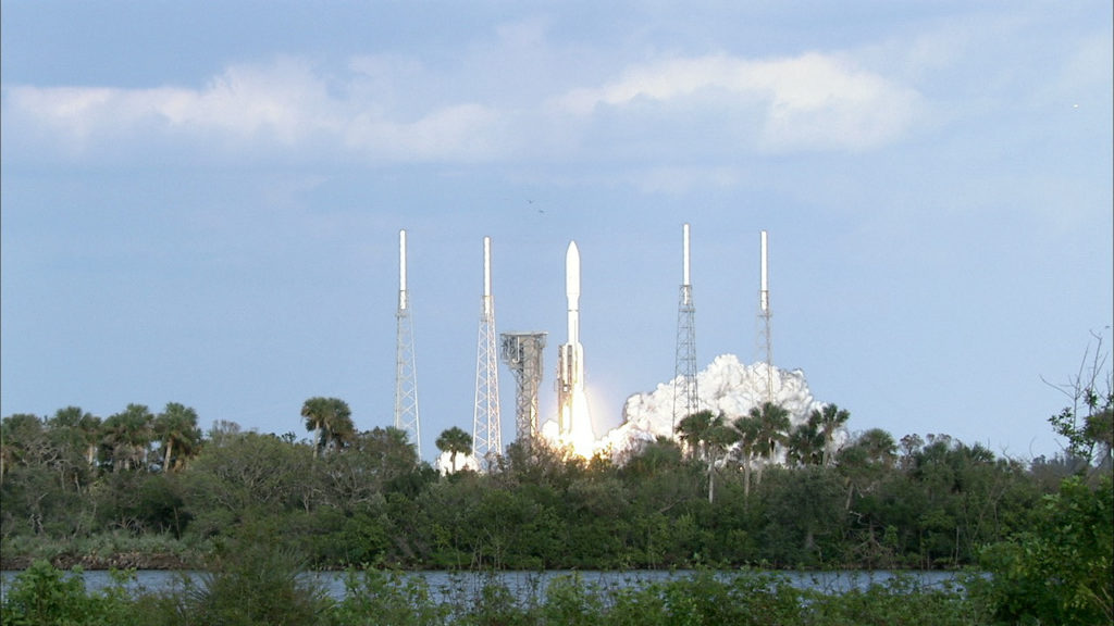 Atlas V rocket launch.