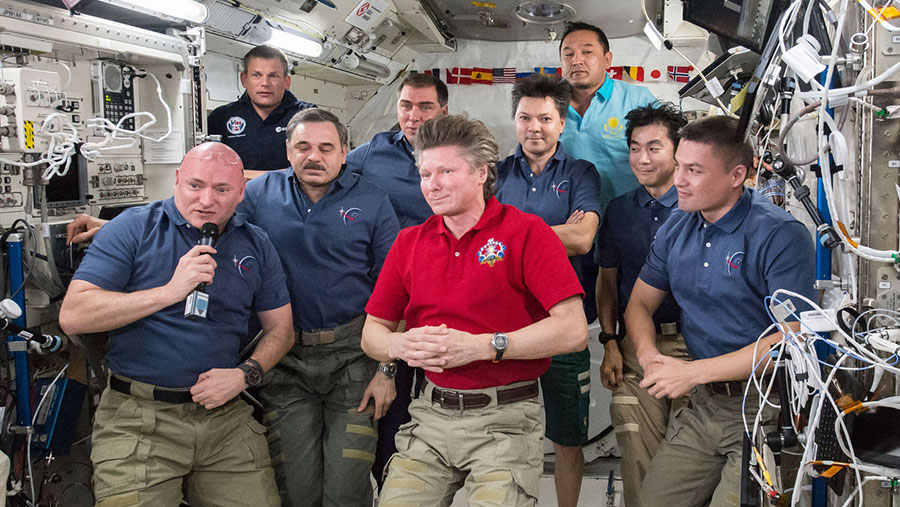 Nine-Member Station Crew