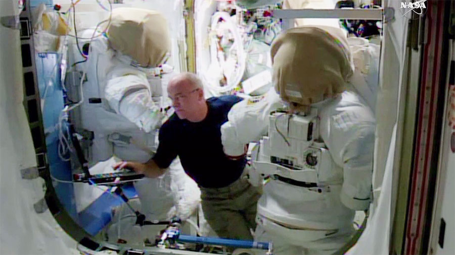 Astronaut Jeff Williams