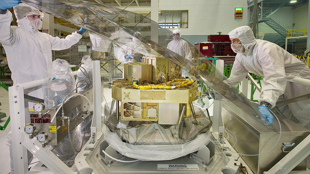 Canada's Fine Guidance Sensor (FGS) and Near-Infrared Imager and Slitless Spectrograph (NIRISS) at NASA's Goddard Space Flight Center.