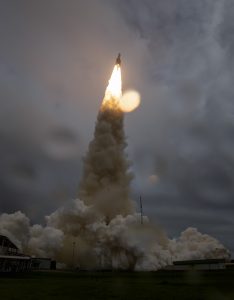 Arianespace's Ariane 5 rocket launches with NASA’s James Webb Space Telescope onboard.