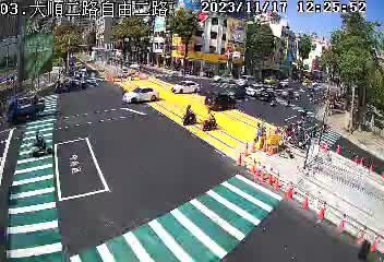 大順二路、自由二路 氣溫21度