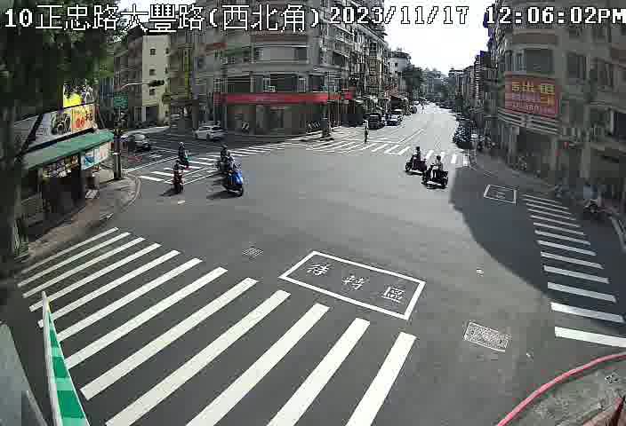 正忠路、大豐二路(西北角) 氣溫21度