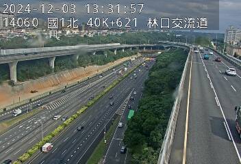 40K+621 機場系統交流道到泰山轉接道交流道 氣溫20.1度