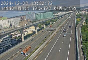 49K+493 機場系統交流道到泰山轉接道交流道 氣溫20.1度