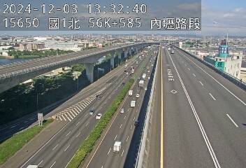 56K+585 中壢轉接一交流道到機場系統交流道 氣溫21度